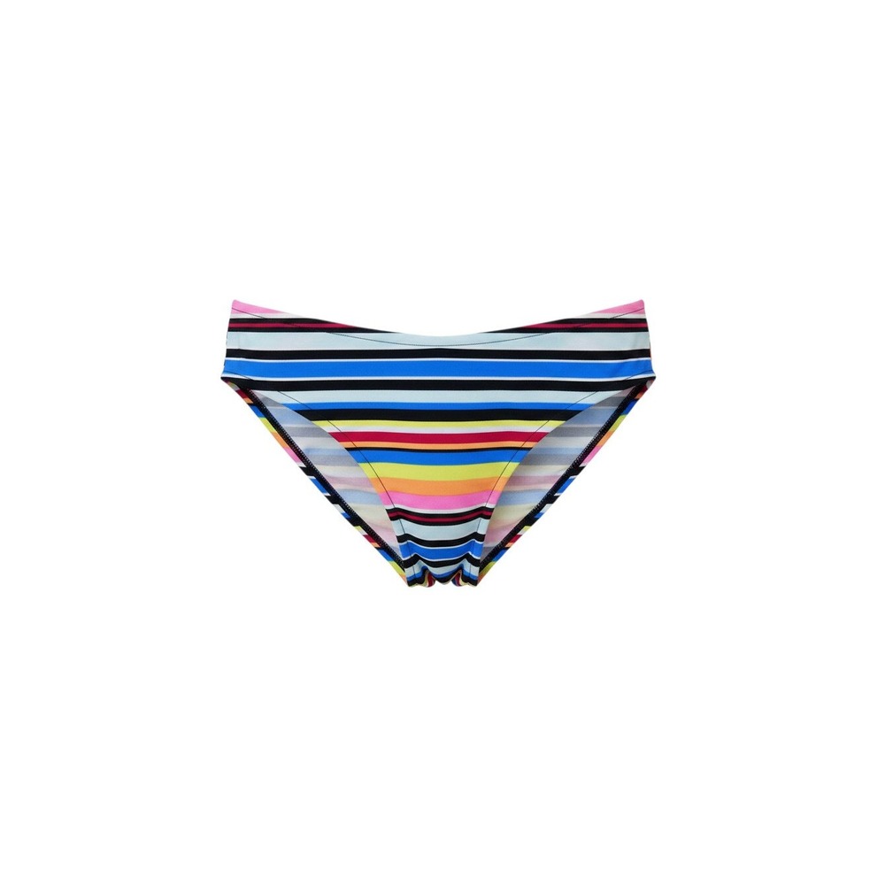 Victoria's Secret PINK Thong Womens M Multicolor New Striped Low Rise